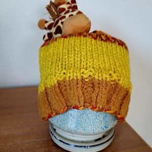 Brand New Giraffe Hat for Baby Handcrafted